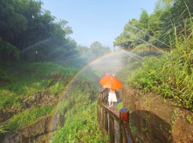 【“沿着沂河发现美”主题宣传推广活动之沂水篇 ⑤】雪山彩虹谷：遇上彩虹，情定彩虹